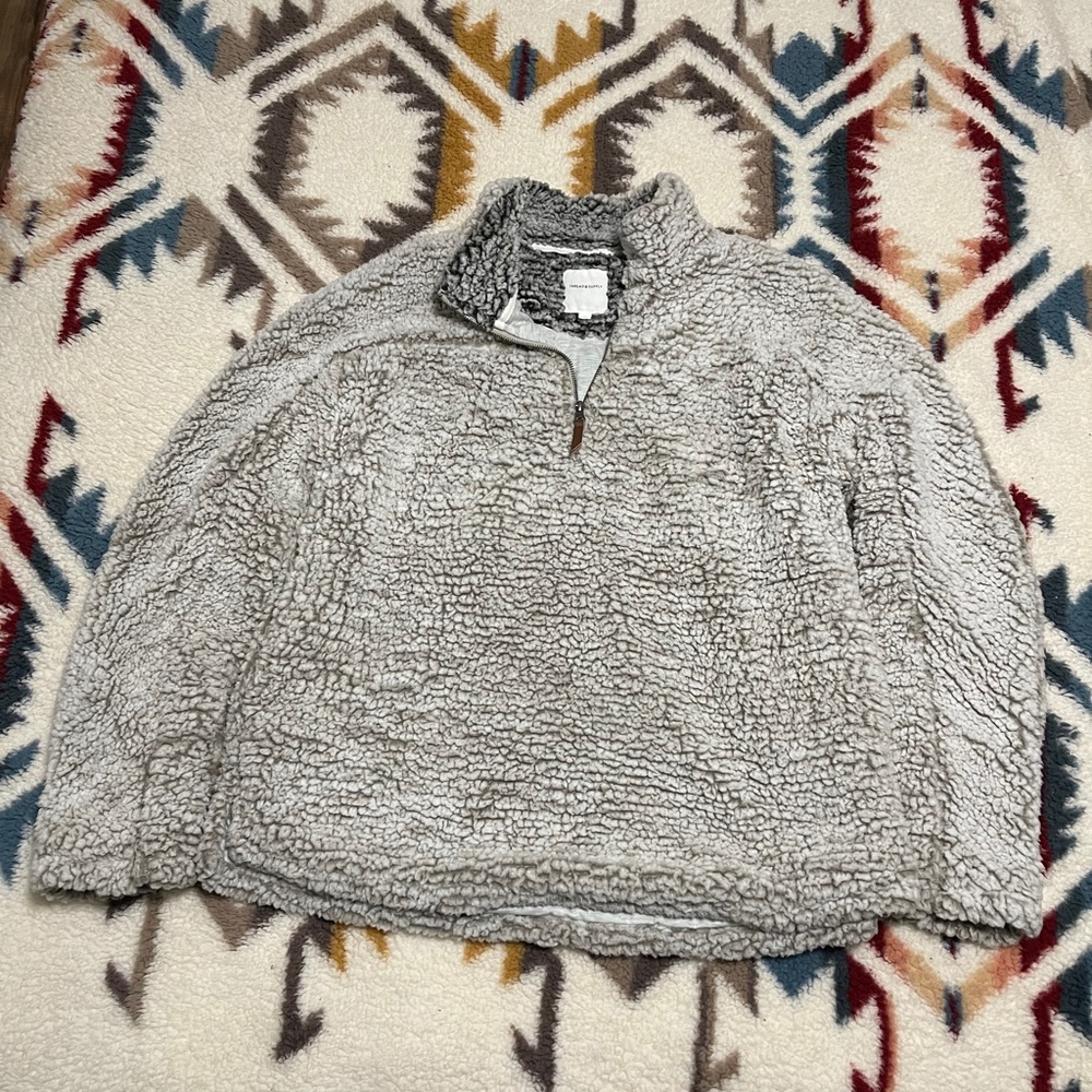 Sherpa pullover
